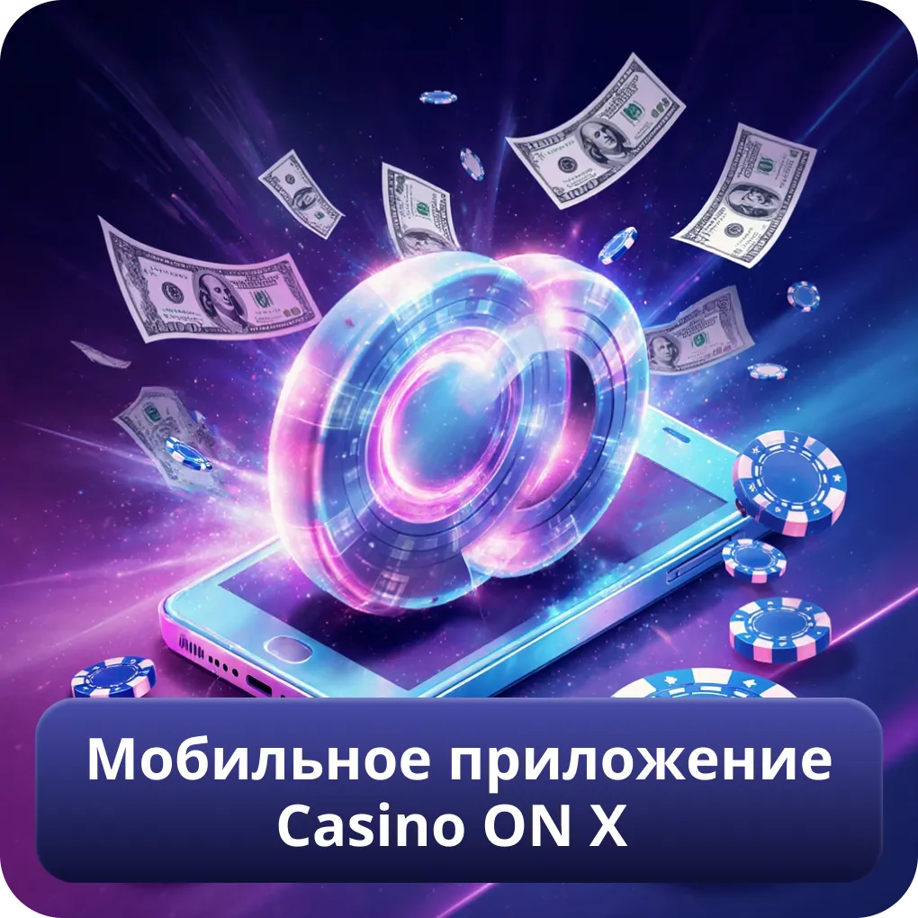 Мобильное приложение Casino ON X