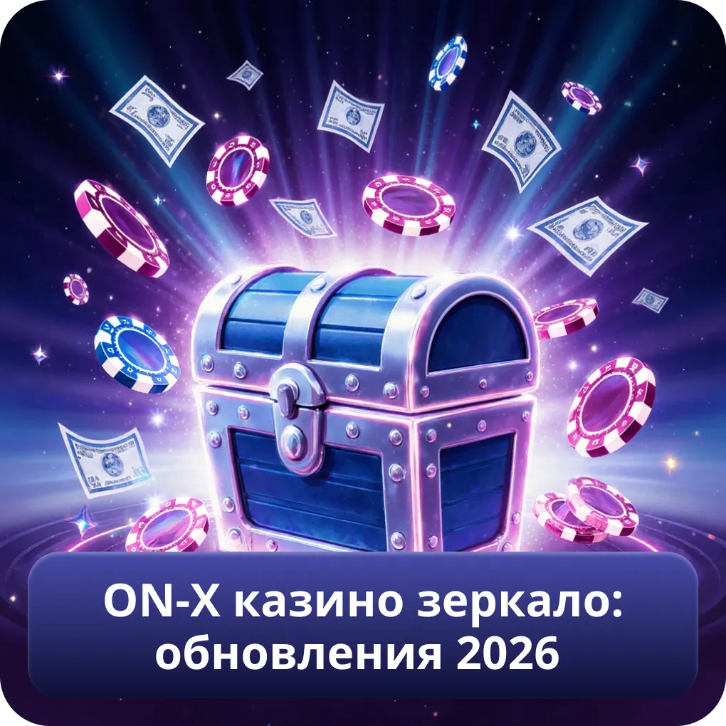 ON-X Казино Зеркало: обновления 2026