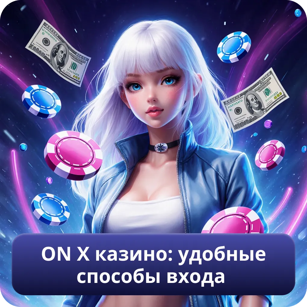 ON X казино: удобные способы входа